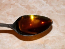  Une cuillerée d'huile de cumin noir