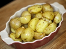  Patatas na may bawang at kumin