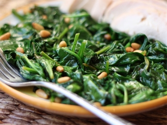  Sauteed Spinach