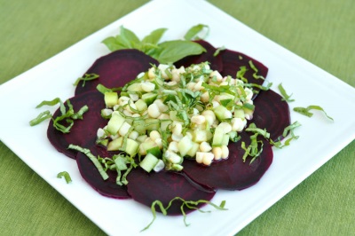  Salad bit dengan bawang putih