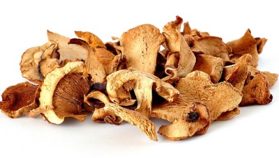 Sušené houby jsou často používány pro lékařské účely.